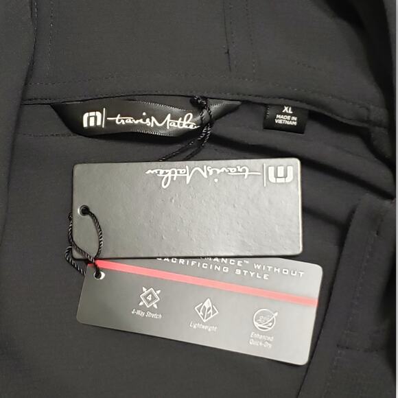NWT Travis Mathew x Bacardi Wanderlust Full Zip Hooded Jacket Black Sz XL - Picture 6 of 16